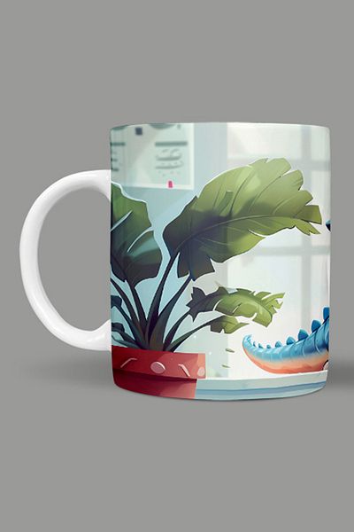 Fizello Cute Dinosaurs - Cute Dinosaur Themed Mug