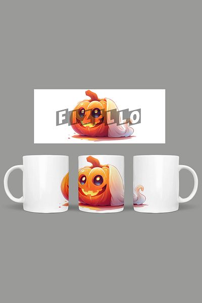 Fizello Cute Ghots - Cute Ghots Themed Mug