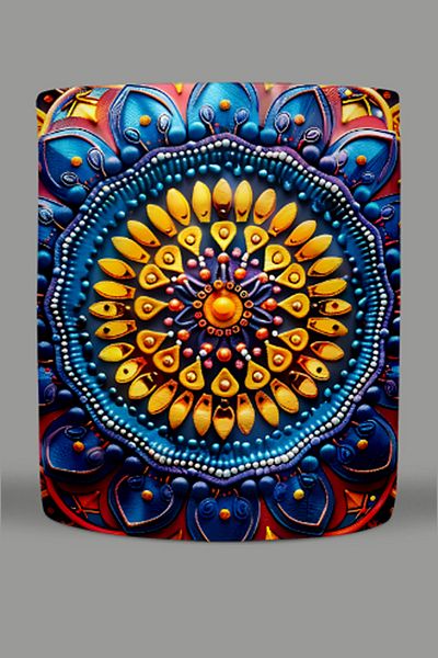 Fizello Mandala Themed Mug