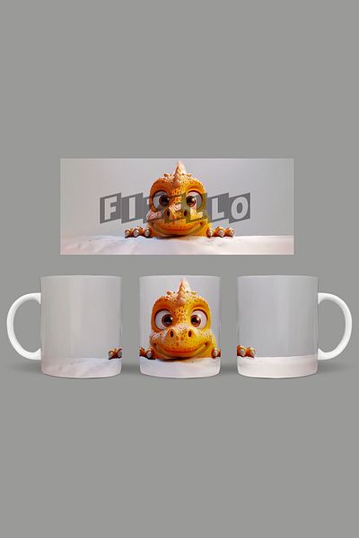 Fizello Cute Dinosaurs - Cute Dinosaur Themed Mug