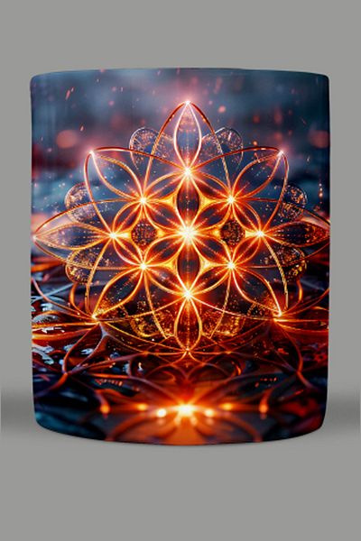 Fizello Mandala Themed Mug