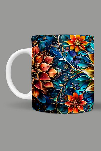Fizello Mandala Themed Mug