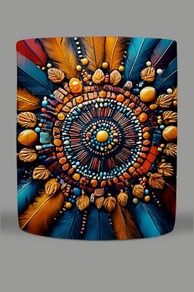 Fizello Mandala Themed Mug