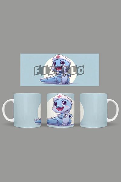 Fizello Cute Dinosaurs - Cute Dinosaur Themed Mug