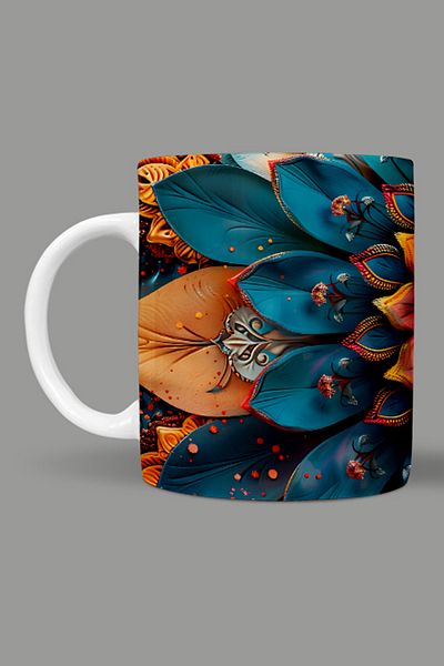 Fizello Mandala Themed Mug
