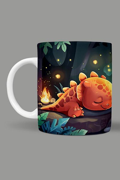 Fizello Cute Dinosaurs - Cute Dinosaur Themed Mug