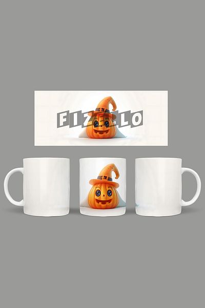 Fizello Cute Ghots - Cute Ghots Themed Mug