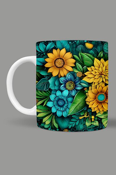 Fizello Mandala Themed Mug
