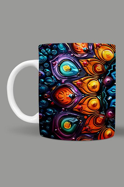 Fizello Mandala Themed Mug
