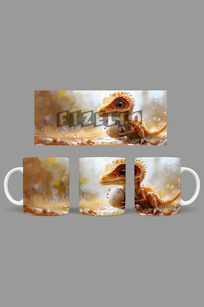 Fizello Cute Dinosaurs - Cute Dinosaur Themed Mug