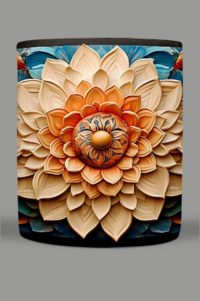 Fizello Mandala Themed Mug