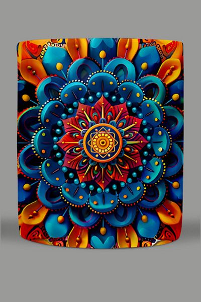Fizello Mandala Themed Mug