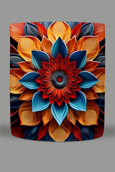 Fizello Mandala Themed Mug