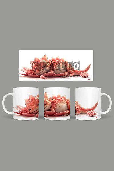 Fizello Cute Dinosaurs - Cute Dinosaur Themed Mug