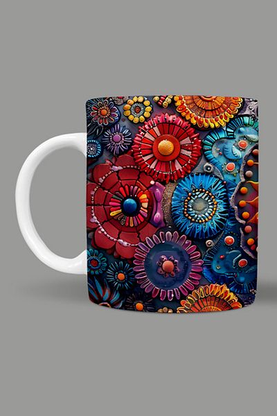 Fizello Mandala Themed Mug
