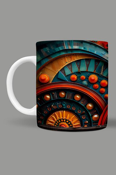 Fizello Mandala Themed Mug