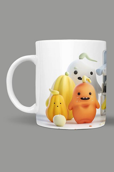 Fizello Cute Ghots - Cute Ghots Themed Mug