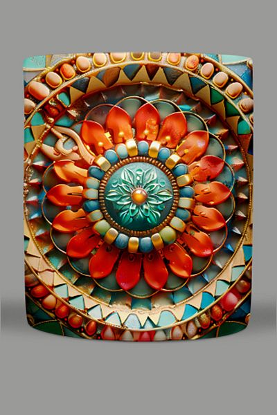Fizello Mandala Themed Mug