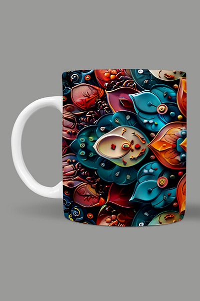 Fizello Mandala Themed Mug