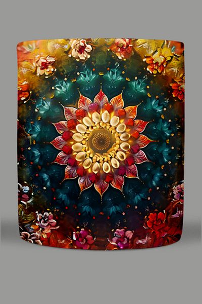 Fizello Mandala Themed Mug