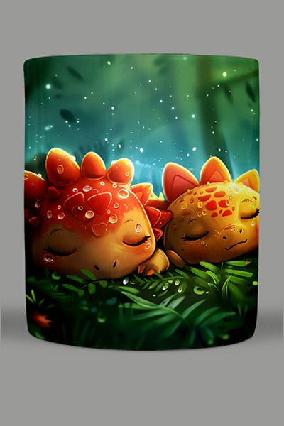 Fizello Cute Dinosaurs - Cute Dinosaur Themed Mug