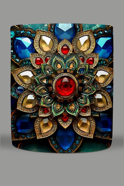 Fizello Mandala Themed Mug