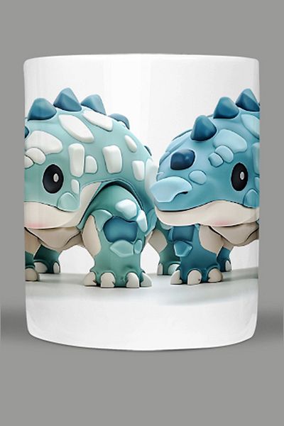 Fizello Cute Dinosaurs - Cute Dinosaur Themed Mug