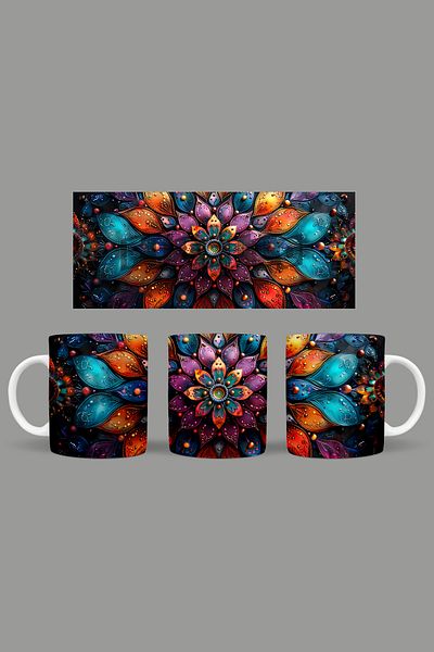 Fizello Mandala Themed Mug