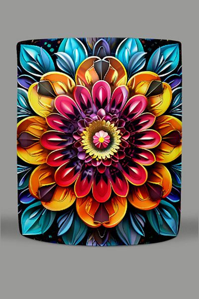 Fizello Mandala Themed Mug
