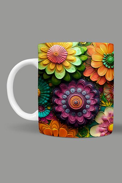 Fizello Mandala Themed Mug