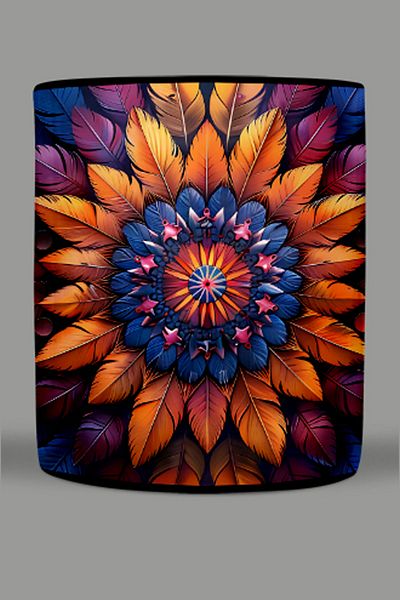 Fizello Mandala Themed Mug