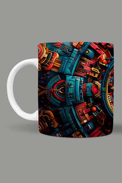 Fizello Mandala Themed Mug