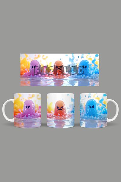 Fizello Cute Ghots - Cute Ghots Themed Mug