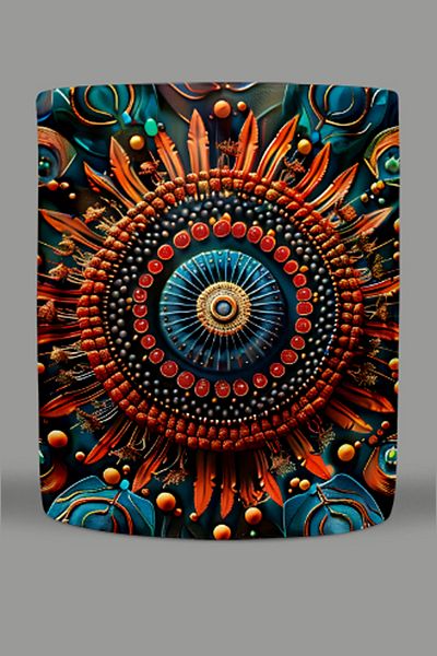 Fizello Mandala Themed Mug