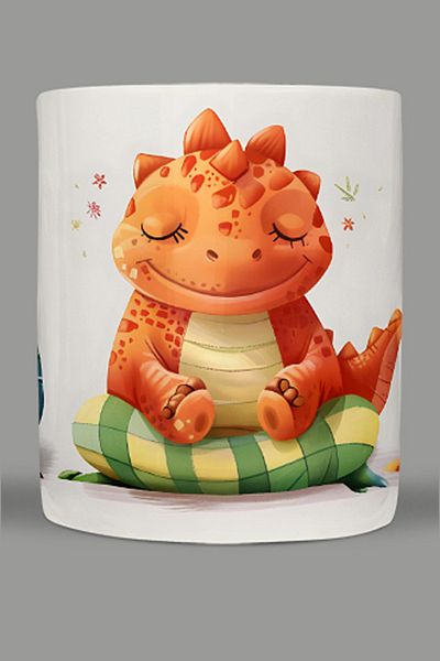 Fizello Cute Dinosaurs - Cute Dinosaur Themed Mug