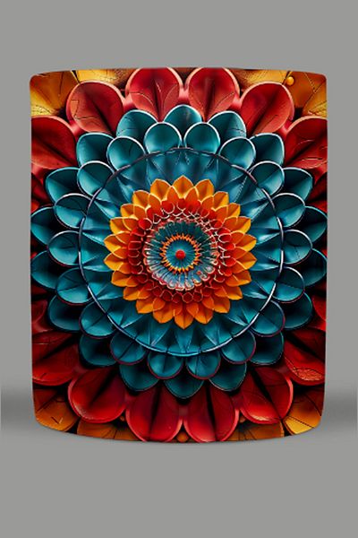 Fizello Mandala Themed Mug