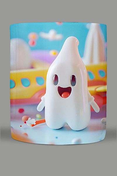 Fizello Cute Ghots - Cute Ghots Themed Mug