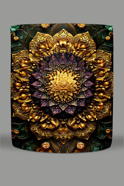 Fizello Mandala Themed Mug