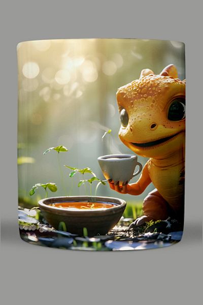 Fizello Cute Dinosaurs - Cute Dinosaur Themed Mug