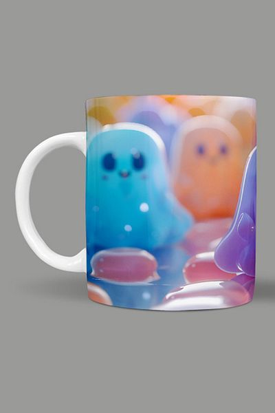Fizello Cute Ghots - Cute Ghots Themed Mug