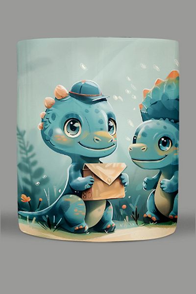 Fizello Cute Dinosaurs - Cute Dinosaur Themed Mug