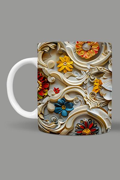Fizello Mandala Themed Mug