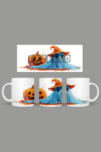 Fizello Cute Ghots - Cute Ghots Themed Mug
