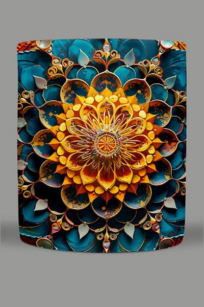 Fizello Mandala Themed Mug