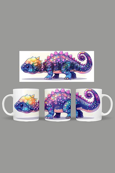 Fizello Cute Dinosaurs - Cute Dinosaur Themed Mug