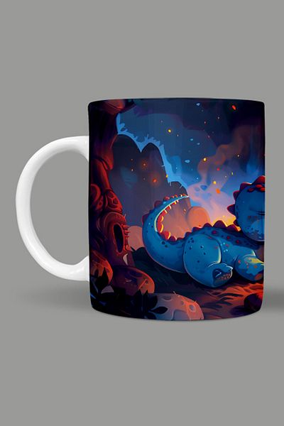 Fizello Cute Dinosaurs - Cute Dinosaur Themed Mug