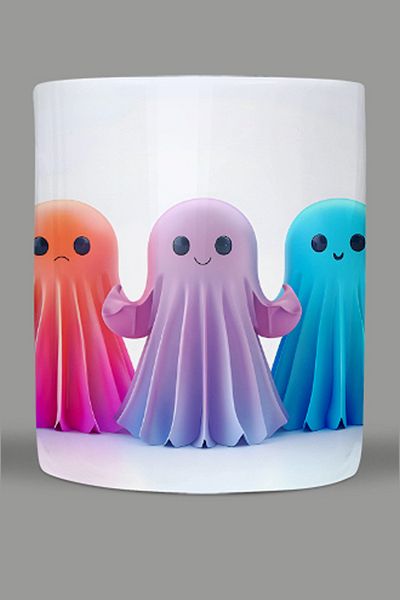 Fizello Cute Ghots - Cute Ghots Themed Mug