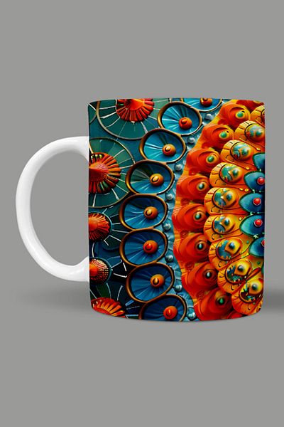 Fizello Mandala Themed Mug