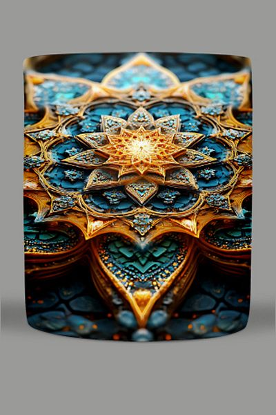 Fizello Mandala Themed Mug
