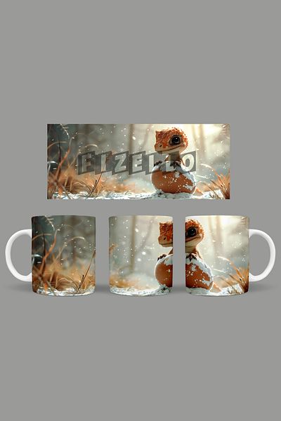 Fizello Cute Dinosaurs - Cute Dinosaur Themed Mug